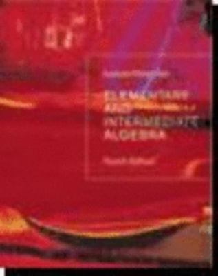 Elementary and Intermediate Algebra: A Com- hardcover, 9780618388363, Ron Larson