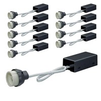 10Er Pack Paulmann Einbauleuchten Anschlussset GU10 230V Max. 50W Inkl. Schnell