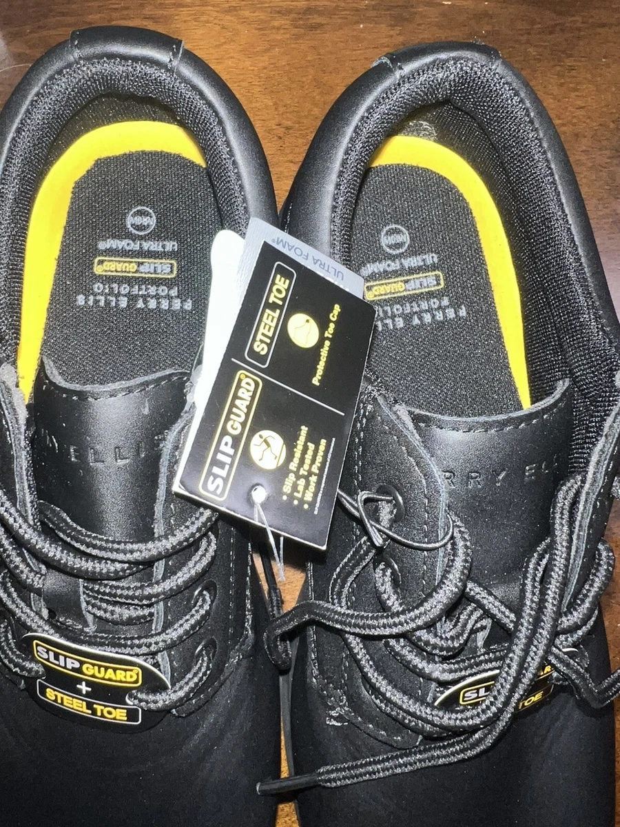 Steel toe shop slip resistant shoes