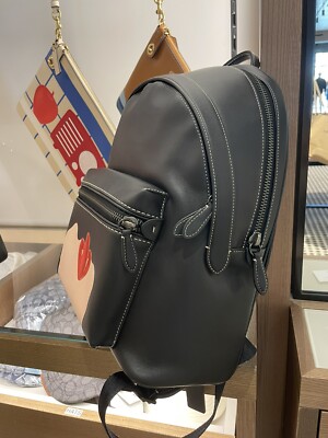 Coach X Tom Weselmann limited edition backpack Coach X Tom Wesselmann Charter Backpack In Signature Textile  main image 3