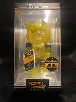 FUNKO HIKARI | G1 Transformers Bumblebee Figure | Vinyl  7-Inch Glitter Version