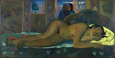 Nevermore (O Taiti) : Paul Gauguin : 1897 : Archival Canvas Art