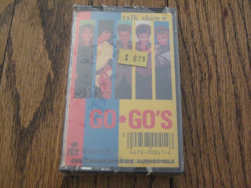 Go Gos Talk Show US Cassette Tape New! Sealed Belinda Carlisle
