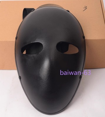 US!! Aramid Ballistic Level IIIA Bullet Proof Full Face Mask CS Field Body Armor