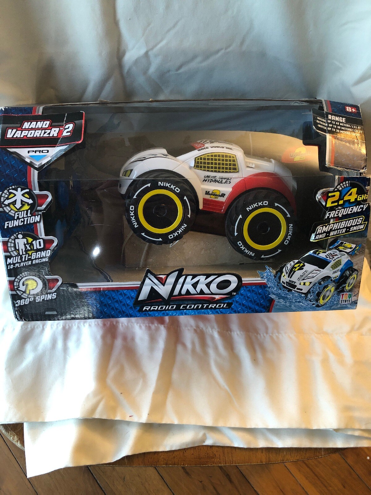 toy state nikko rc barbie convertible vehicle