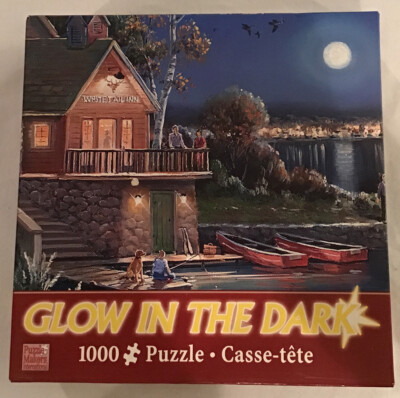 1000 Piece Puzzle Glow In The Dark, Cass-tete Lakeside Memories 