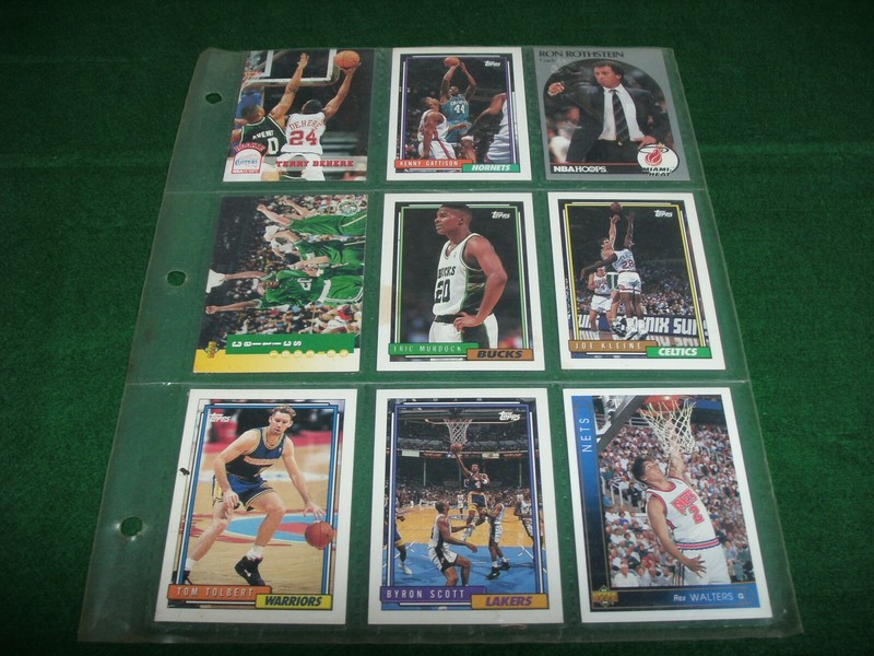 I HAVE A 9 CARD LOT OF BASKETBALL CARDS!! BYRON SCOTT AND MORE!!!!