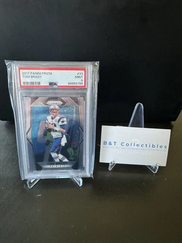 2017 Panini Prizm Tom Brady #33 New England Patriots PSA 9 Mint 🔥🔥