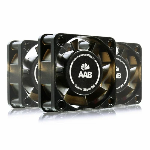 AABCOOLING SUPER SILENT FAN R4 - LEISE 40mm LÜFTER 7,35m3/h - 3 STÜCK PAKET
