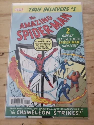 Amazing Spider-Man 1 True Believers Reprint 2019 VF/NM
