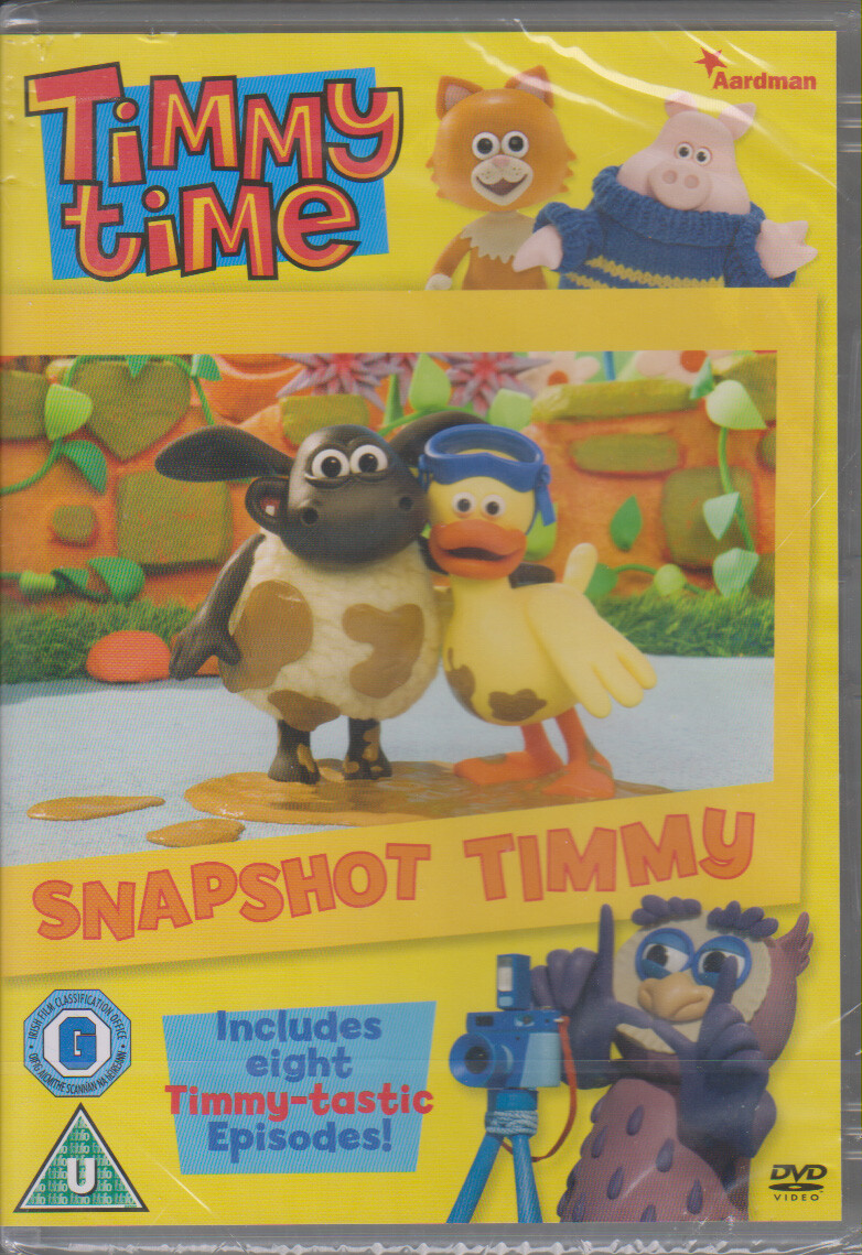 Timmy Time - Snapshot Timmy - Eight Episodes New & Sealed UK R2