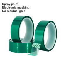 5mm-100mm width High Temperature Heat Resistant Insulation Tape PET Green Tape