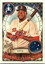 2019 Topps Allen & Ginter #BSS-6 David Ortiz Baseball Star Signs