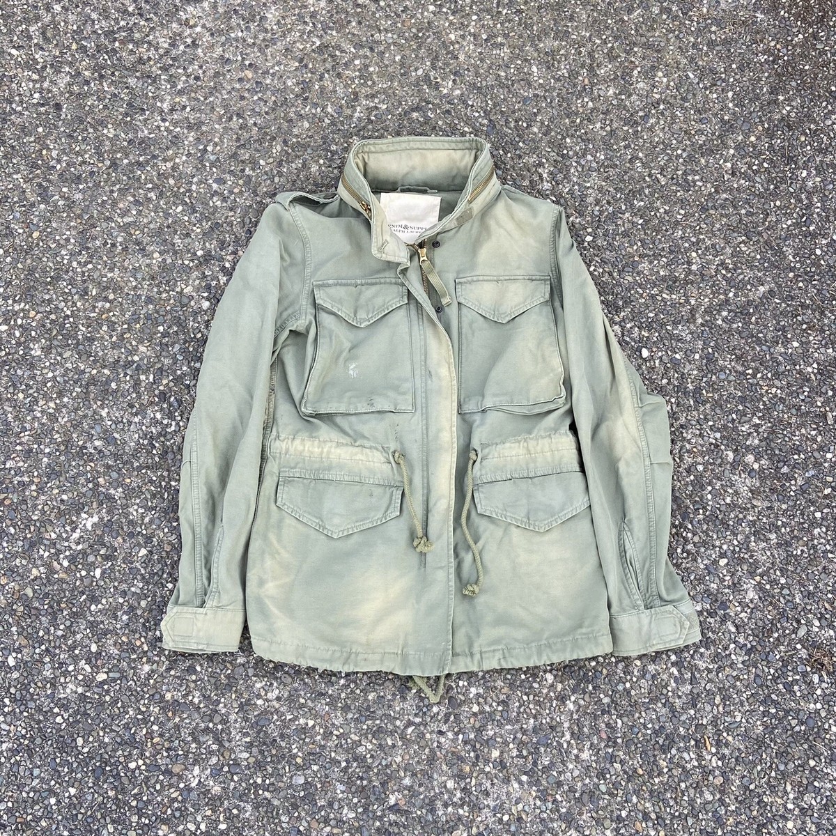 Ralph Lauren Denim And Supply Military Jacket size medium | eBay