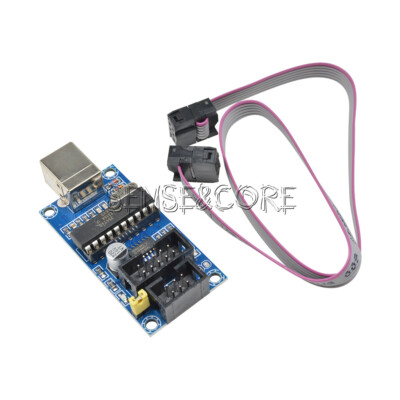 USBtinyISP USBTiny ISP Programmierer für Arduino Bootloader AVR USB/6Pin Kabel