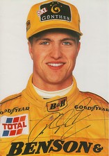 Ralf Schumacher "Jordan" Autogramm signed 20x30 cm Bild