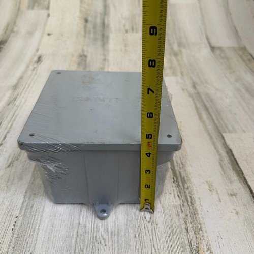 Nuovo Cantex 5133710 Scatola di Giunzione Elettrica PVC Plastica Resistente alle Intemperie 6" x 6" x 4" - Foto 5 di 10