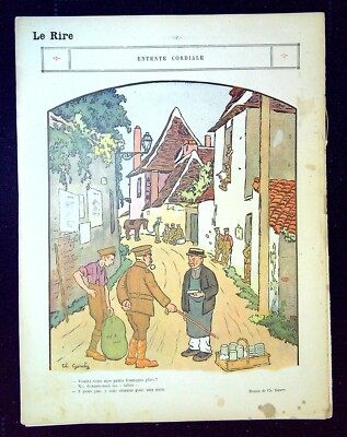 Journal Ancien Le RIRE – Édition De Guerre N°46 – 2 Octobre 1915 – Bel état