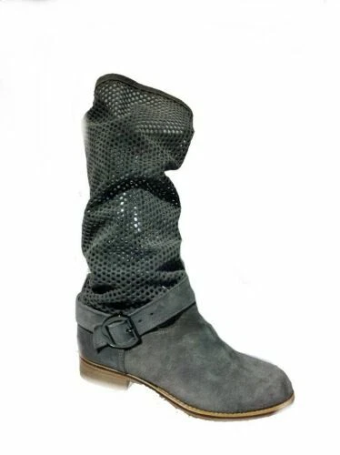 Bottes et bottines grises pour femme