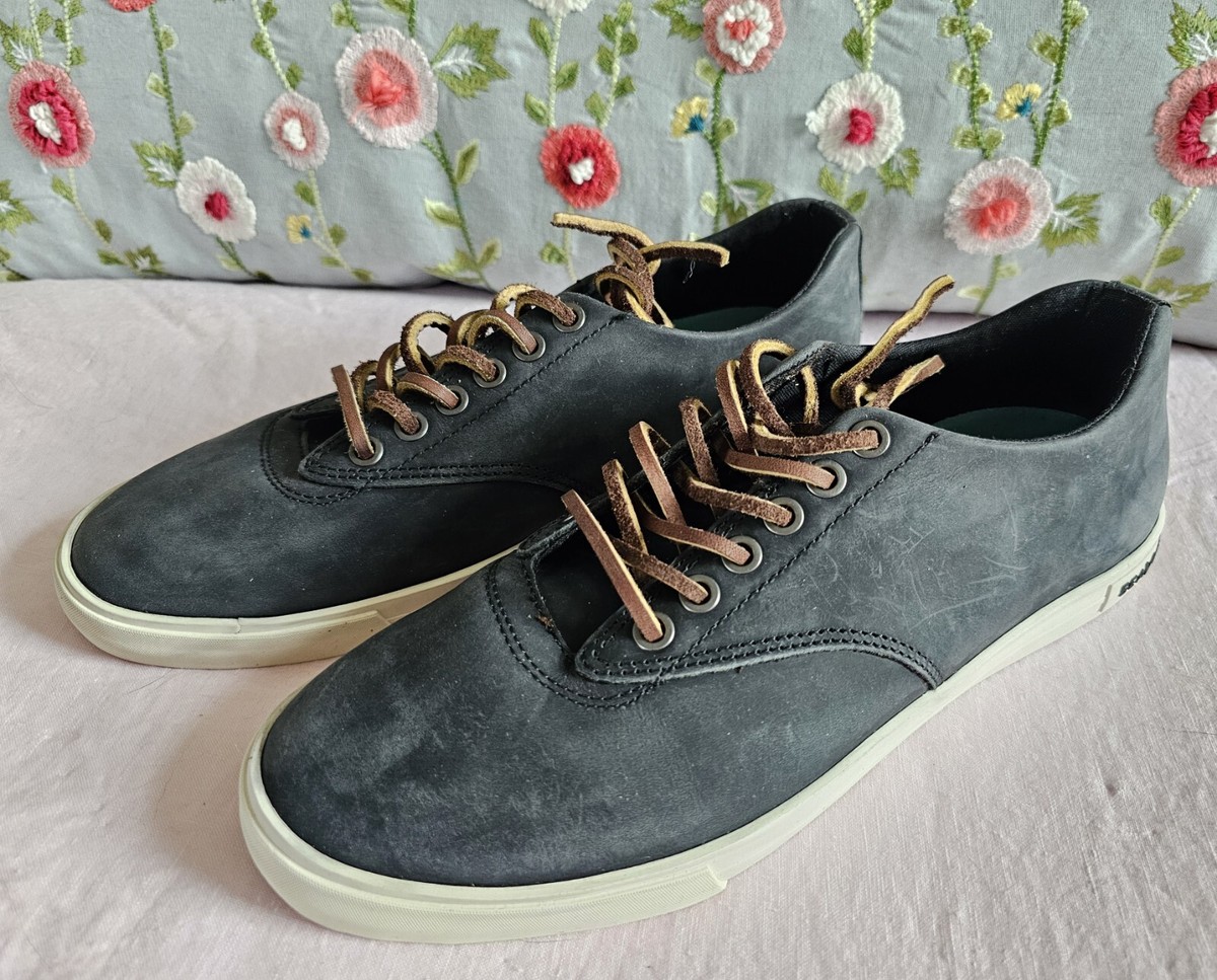 SeaVees Women's Hermosa Wintertide Lace Up Sneakers Slip On Leather NEW  $118