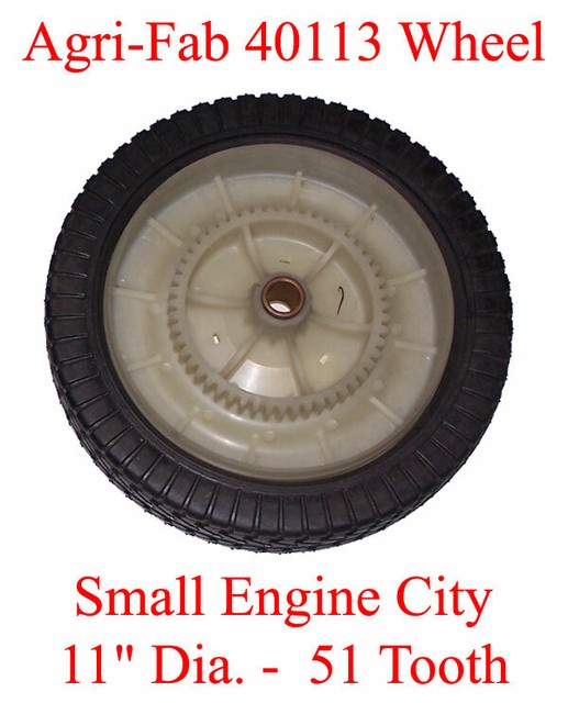 AgriFab 40113 Wheel Craftsman Tow Behind Lawn Sweeper Tire Complete