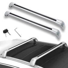 2pcs Silver Crossbar Roof Rail Cross Bar fit for BYD Atto 3 2022-2025