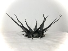 Krone Feuer Diadem Metallkrone Fantasy Eisen Mittelalter Kopfschmuck