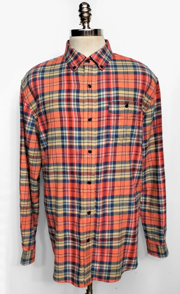 mens fitted flannel
