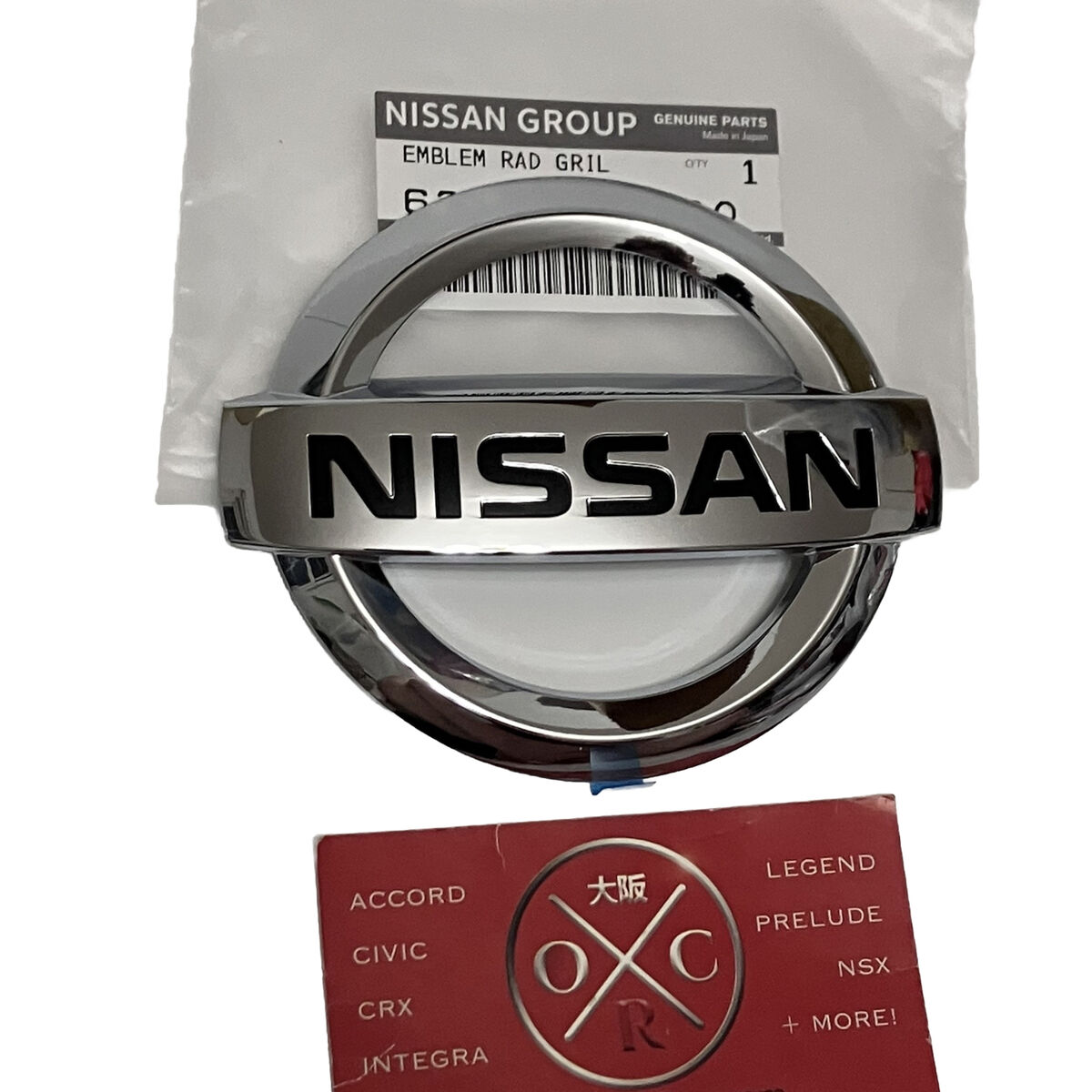 New Genuine OEM Nissan Front Emblem 03-08 350Z 09-20 370Z New Genuine OEM Nissan Front Emblem 03-08 350Z 09-20 370Z