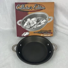 NIB Calphalon Commercial Anodized 8.5" Double Handle Tapas Pan 8109 Bake Broil