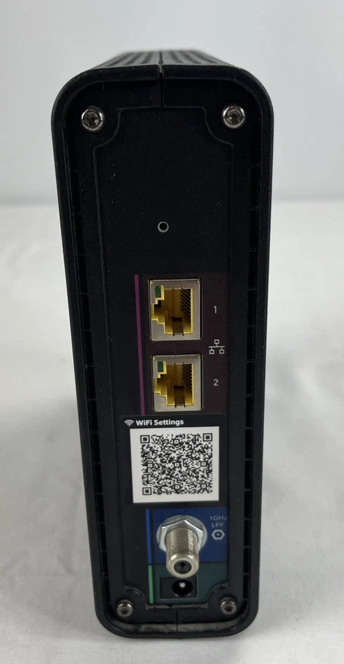 Cable módem ARRIS Surfboard SBG10 Wi-Fi 16x4 DOCSIS 3.0 con fuente de alimentación -Funciona Foto 2 de 4