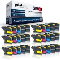 30X Jumbo Kompatible Tintenpatronen FüR Brother LC121 / LC123 Tinten Set -Drucke