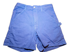 Vtg Purple Stanley Usa, Painter Shorts ,Made In USA Size 29 A1-N