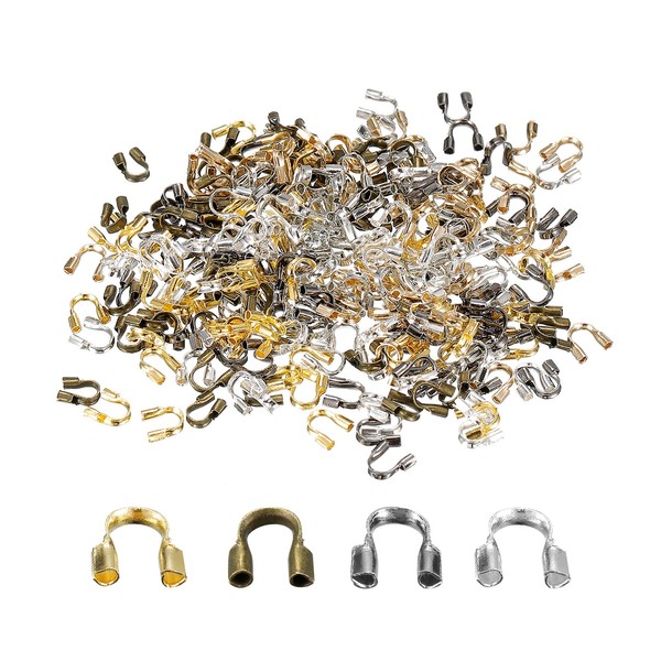 200 StüCk Drahtschutz Fadenschutzschlaufe, 0,6Mm Loch U-Form Kabelschutz #3-image
