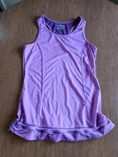 Layer 8 Women's Purple Sleeveless Qwick Dry Activewear Tank Top Size Medium
