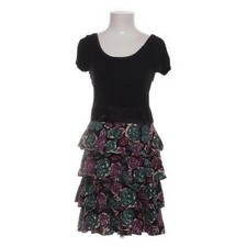 Paris Kate & I, Kleid, Größe: M, ASHLEY DRESS, Schwarz/Mehrfarbig #G6M