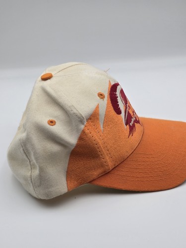 Sombrero Atlético Vintage Logo Tampa Bay Buccaneers Diente de Tiburón Snapback Línea Pro - Imagen 9 de 20