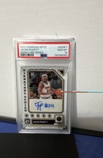 2023-24 Panini Donruss Optic - Signature Series Jalen Pickett #SS-PKT (AU, RC)