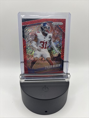 2025 Panini Prizm - Tyler Nubin #250 Red Flash Prizm /49