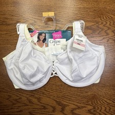 Vintage Hanes Her Way Cotton Curves Underwire Bra G165 Size 38D Stretch