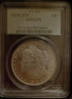 1878 8TF Morgan Silver Dollar PCGS MS-62 PL Old Green Holder