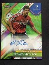 MICHAEL BALLACK AUTO/99 Bayern Munich 2024-25 Topps Finest UEFA #BR-BL
