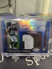 2023 Certified Freshman Fabric Signature Tre Tucker #FFMS-30 Mirror Blue /99 A4D