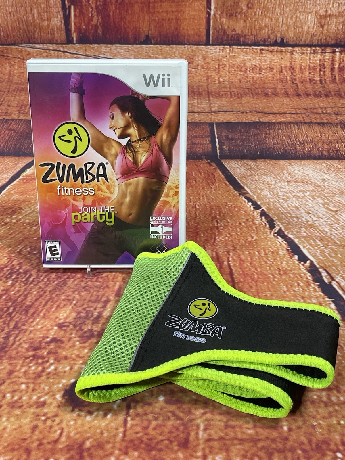 Zumba Fitness Party Nintendo Wii Game & Belt Tested