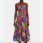 Farm Rio Anthropologie Women’s Beaks & Bananas Cotton Midi Dress Size M $198