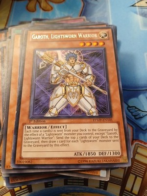 Garoth, Lightsworn Warrior RYMP-EN101 Ra Yellow Mega Pack 1st Edition