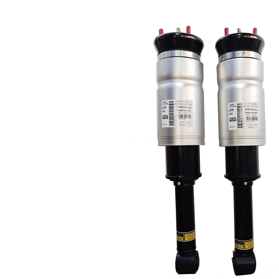 Pair Front Air Spring Shocks For Land Rover LR3 LR4 Range Rover Sport RNB501580 Foto 3 de 4