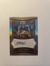 2024 Panini Select- Blake Corum - Rookie Signatures Silver Prizm Auto /399 RC