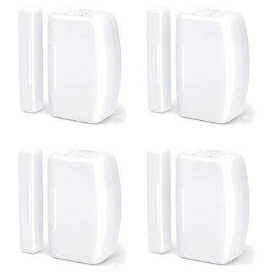 Zigbee Tür- und Fenstersensor 4er-Pack, batteriebetrieben, kompatibel mit Zig...