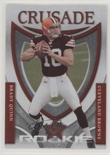 2007 Leaf Rookies & Stars Rookie Crusade Red 322/1000 Brady Quinn #RC-10 fm0